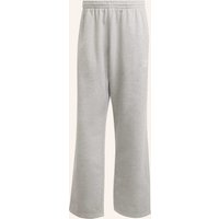 adidas Originals Trefoil Essentials Hose, Beinabschlüsse Ohne Saum grau