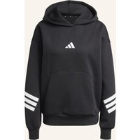 Adidas Future Icons 3-Streifen Hoodie schwarz