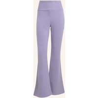 Adidas Seasonal Essentials French Terry Ausgestellte Hose lila
