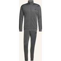 Adidas Trainingsanzug 3 Stripes grau