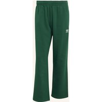 adidas Originals Trefoil Essentials Hose, Beinabschlüsse Ohne Saum gruen