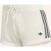 adidas Originals Häkelshorts Knitted Crochet weiss