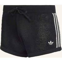 adidas Originals Häkelshorts Knitted Crochet schwarz