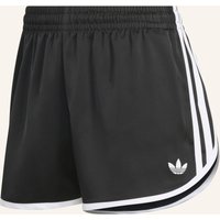adidas Originals Satinshorts 3 Stripes Sprinter schwarz