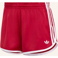 adidas Originals Satinshorts 3 Stripes Sprinter rot