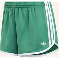 adidas Originals Satinshorts 3 Stripes Sprinter gruen