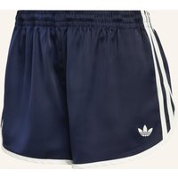 adidas Originals Satinshorts 3 Stripes Sprinter blau