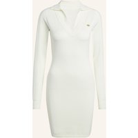 adidas Originals Langärmeliges Kleid Mit Kragen weiss