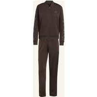 Adidas Trainingsanzug 3-Stripes Leopard Print braun