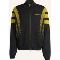 adidas Originals Adidas Originals Santiago Locker Geschnittene Fully Fashion Knit Jacke schwarz