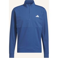Adidas ultimate365 Tour Pullover, Reissverschluss Bis Zur Brust blau