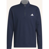 Adidas ultimate365 Classic Sweatshirt, Reissverschluss Bis Zur Brust blau