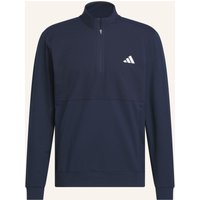 Adidas ultimate365 Tour Pullover, Reissverschluss Bis Zur Brust blau