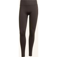 Adidas Workout Essentials Knit Scrunch 7/8 Leggings braun