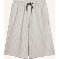Y-3 Y-3 Sport Uniform Shorts Mit Nadelstreifen weiss