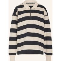 adidas ESSENTIALS CONTEMPORARY FRENCH TERRY LANGARM-POLOSHIRT