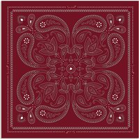 WEAT Weat Schal Paisley rot