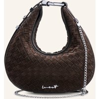 WEAT Weat Handtasche Halfmoon braun