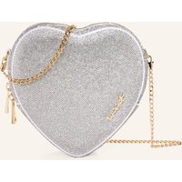 WEAT Weat Handtasche Big Heart silber