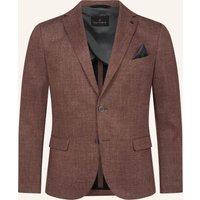 ZUITABLE Zuitable Anzugssakko Dinick Slim Fit Aus Jersey braun