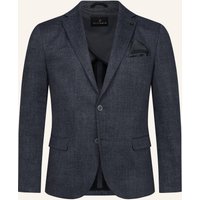 ZUITABLE Zuitable Anzugssakko Dinick Slim Fit Aus Jersey grau