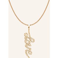 CADA Kette Tiny Love Writing rosegold