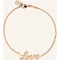 CADA Cada Armband Tiny Love rosegold