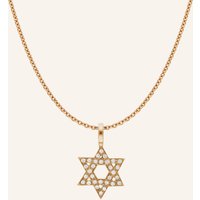 CADA Kette Mini Mini Star Of David rosegold