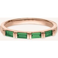 VEYNOU Veynou Ring Zoe Smaragd Aus 14 Karat Roségold Und 0,40ct. Smaragden rosegold