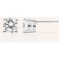 VEYNOU Veynou Ohrstecker Ella Aus 14 Karat Weißgold Und 0,72ct. Diamanten silber