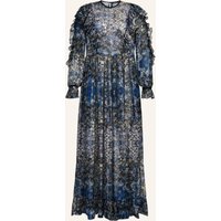 Helene Galwas Helene Galwas Seidenkleid Becky blau