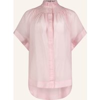 Helene Galwas Helene Galwas Bluse Aus Baumwoll-Seiden Mischung Idis pink
