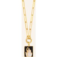 Maximova Jewelry Maximova Jewelry Halskette Twisted Love Black gold