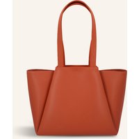 KAAI Kaai Schultertasche Midi Pyramid braun