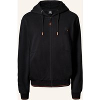 GEBAUER & GEBAUER Oversize Sweatjacke Legacy schwarz