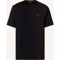 GEBAUER & GEBAUER Oversize T-Shirt Flamingo schwarz
