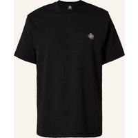 GEBAUER & GEBAUER Oversize T-Shirt Elements schwarz