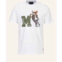 19V69 ITALIA 19V69 Italia T-Shirt Rafael College weiss