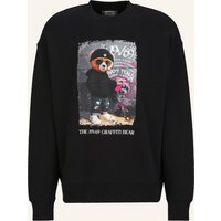 19V69 ITALIA 19V69 Italia Sweatshirt Omero Graffiti schwarz