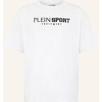 PLEIN SPORT Kurzarm-Rundhals-T-Shirt SCRATCH