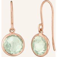 Leaf Leaf Ohrhänger Green Amethyst aus14 Karat Roségold rosegold