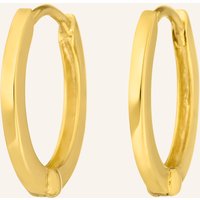 Leaf Leaf Creolen Mini Klappcreolen Aus 14 Karat Gelbgold gold