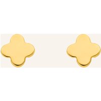 Leaf Leaf Ohrstecker Mini Clover Aus 14 Karat Gelbgold gold