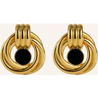 BRUNA The Label Bruna The Label Ohrringe Tuscany Mit Onyx gold