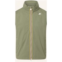 K-way K-Way Funktionsweste Valen Stretch Nylon Jersey gruen
