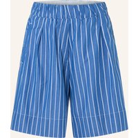 THE.NIM STANDARD Short Woman Elastic Band Shorts blau