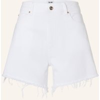 THE.NIM STANDARD Short Woman Bull Denim Shorts weiss