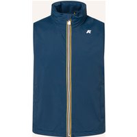 K-way K-Way Funktionsweste Valen Stretch Nylon Jersey blau