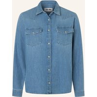THE.NIM STANDARD Hemd Woman Western Shirt blau
