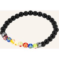 TATEOSSIAN Tateossian Armband Millefiori Semi-Precious schwarz